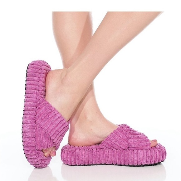 FREE PEOPLE two days in Ibiza sandals slide platform shoes US 7.5/EU 37.5 NIB - Picture 4 of 8